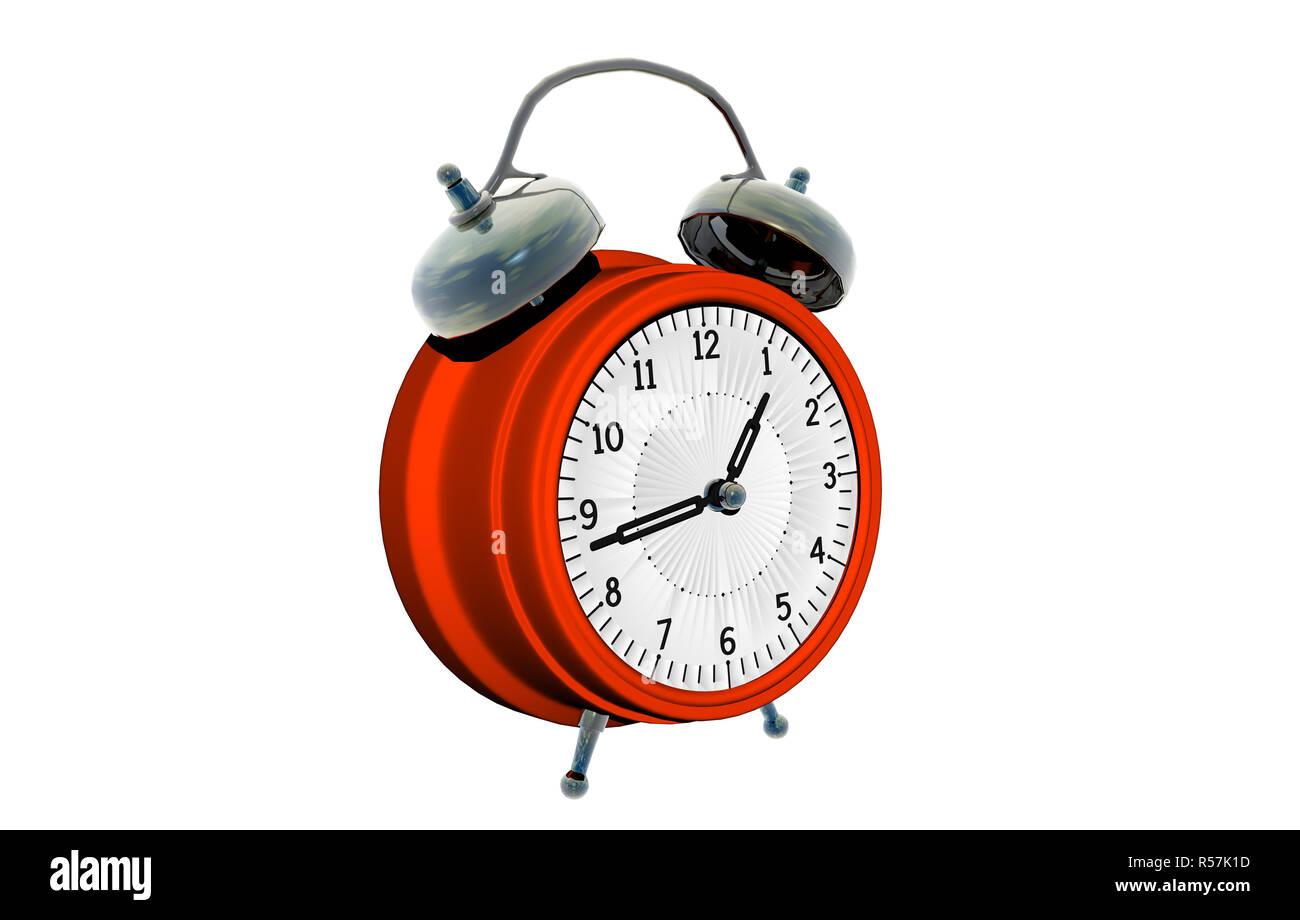 old fashioned alarm clock free Stock Photo Alamy