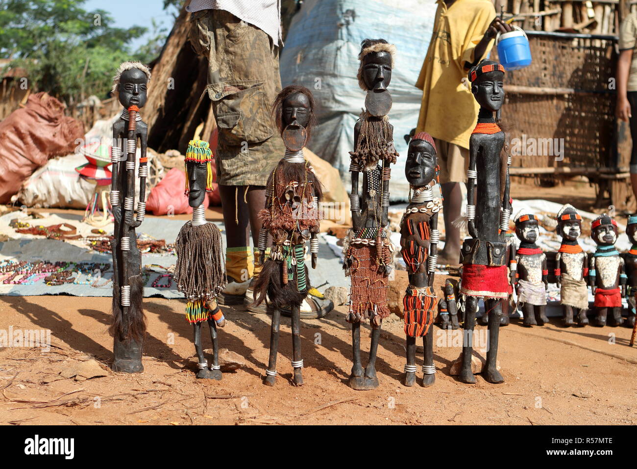 african wooden dolls