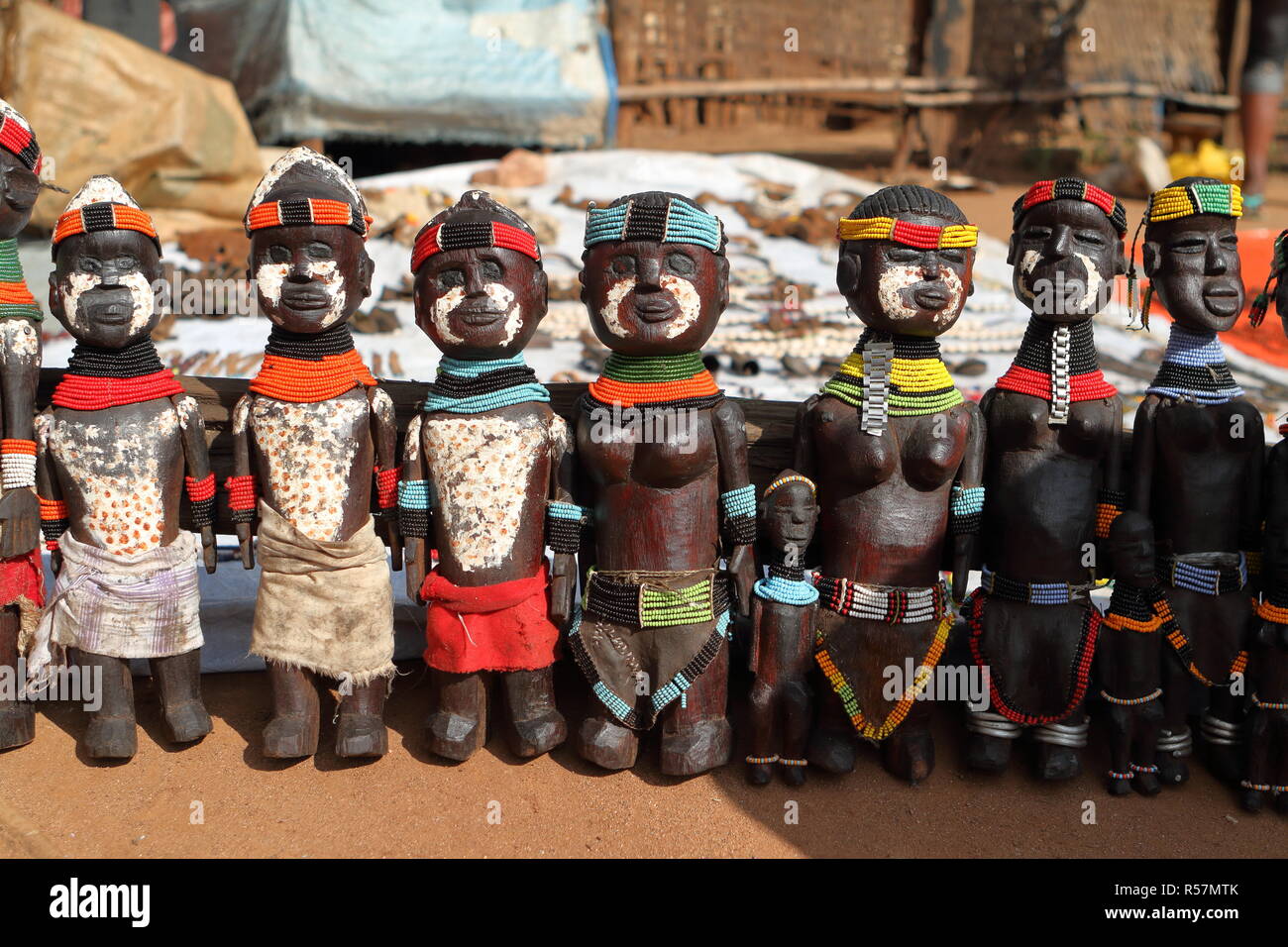 african wooden dolls