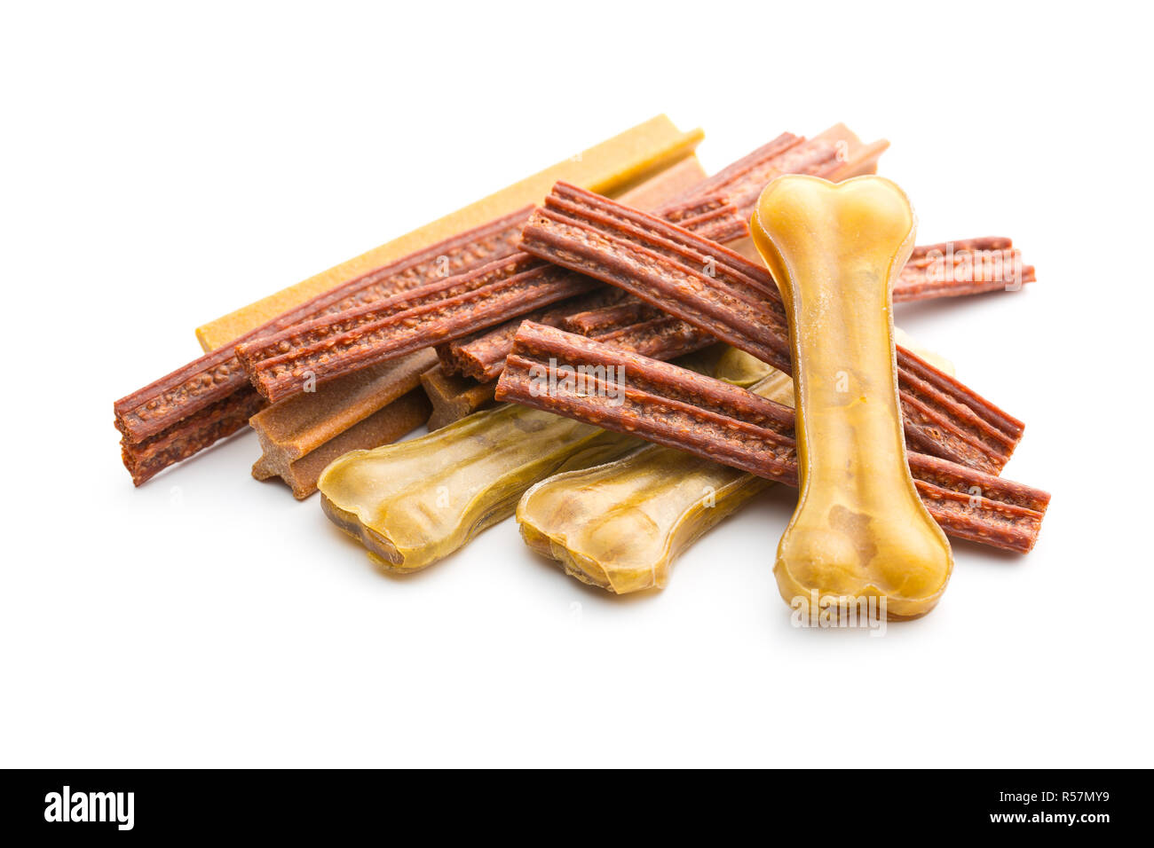 Dog chew bone Stock Photo Alamy