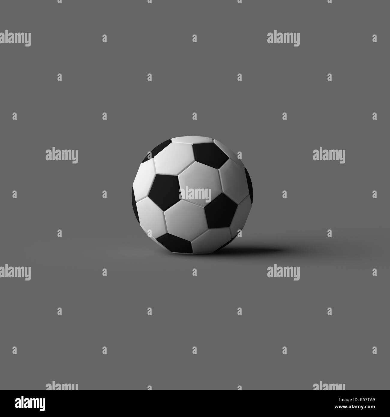 3D RENDERING OF SOCCER BALL Stock Photo - Alamy