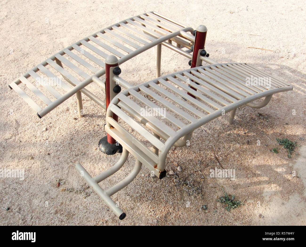 Keep fit equipment stock photo alamy