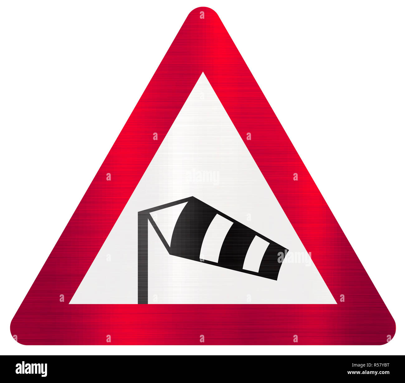 Side wind road sign warning hires stock photography and images Alamy