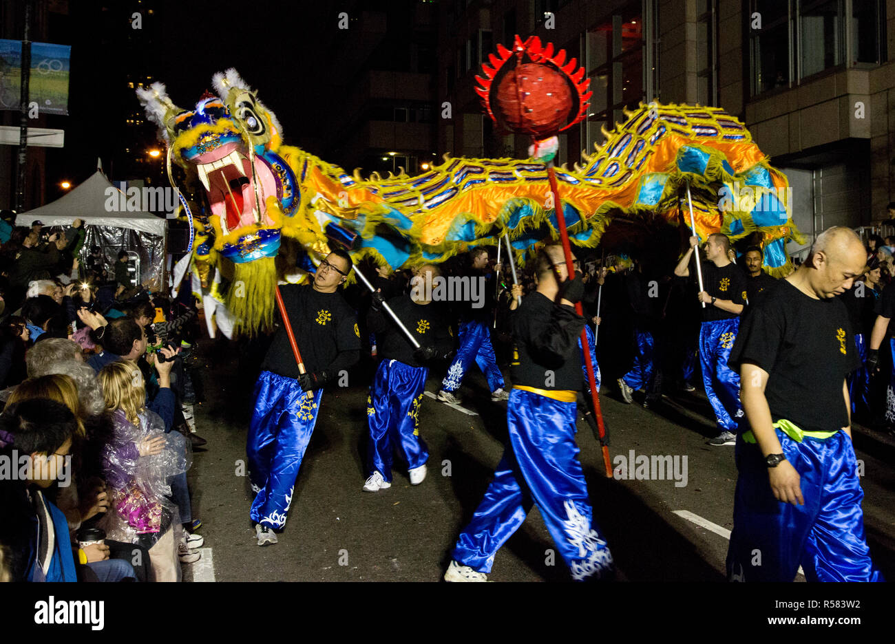 Chinese New Years Parade in San Francisco, California Stock Photo Alamy