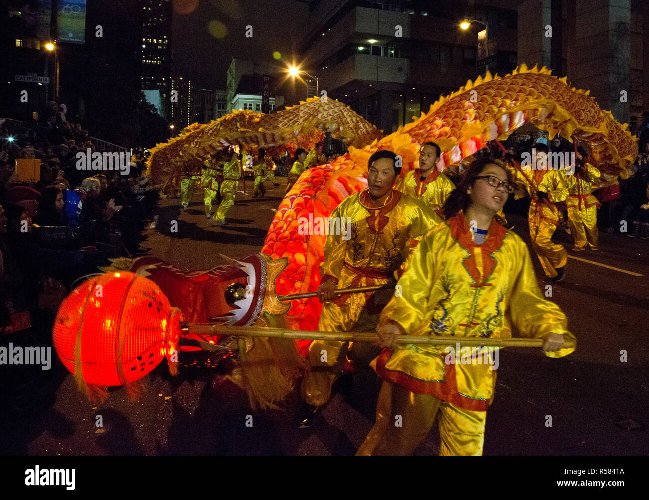 Chinese New Years Parade in San Francisco, California Stock Photo Alamy