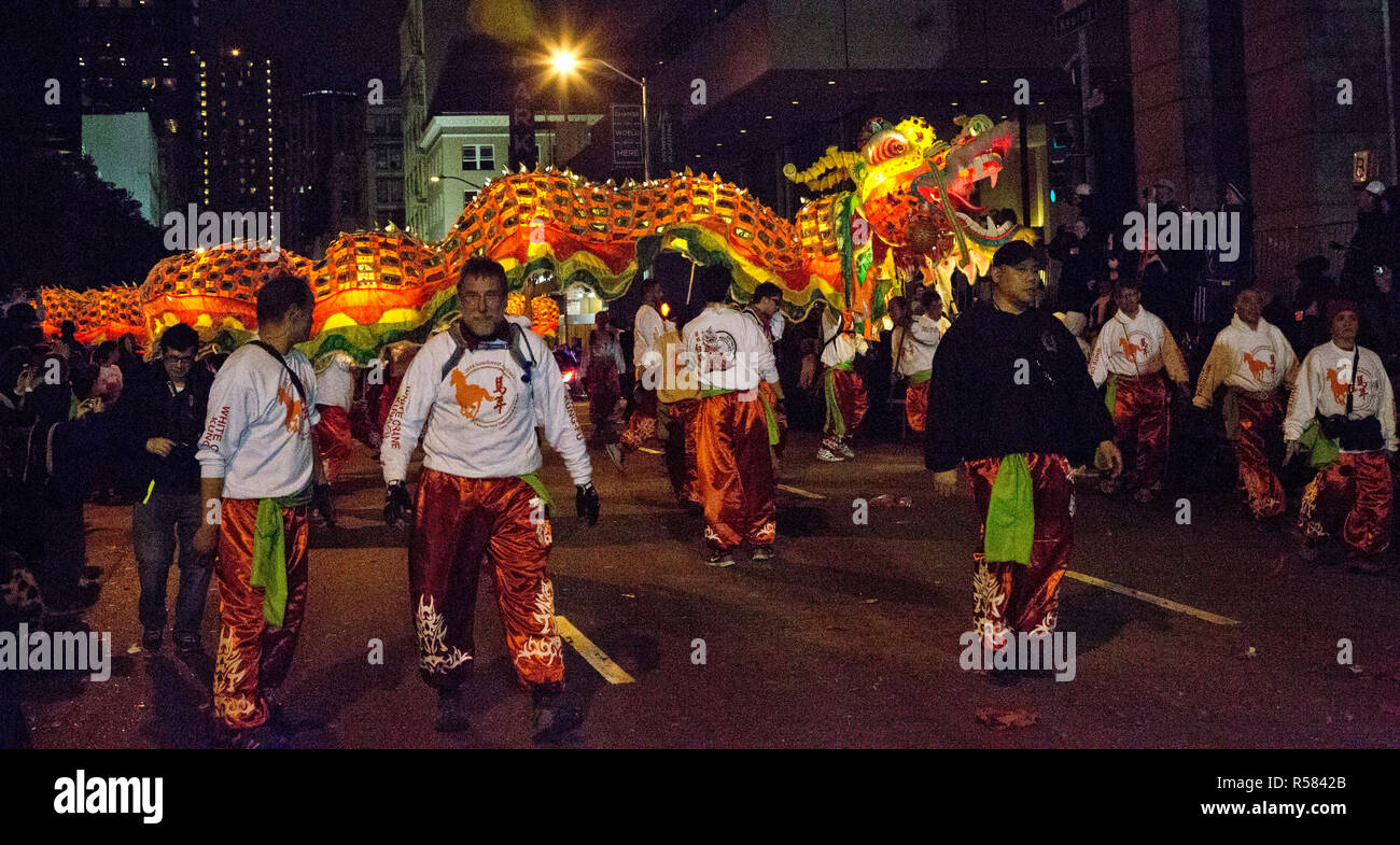 Chinese New Years Parade in San Francisco, California Stock Photo Alamy