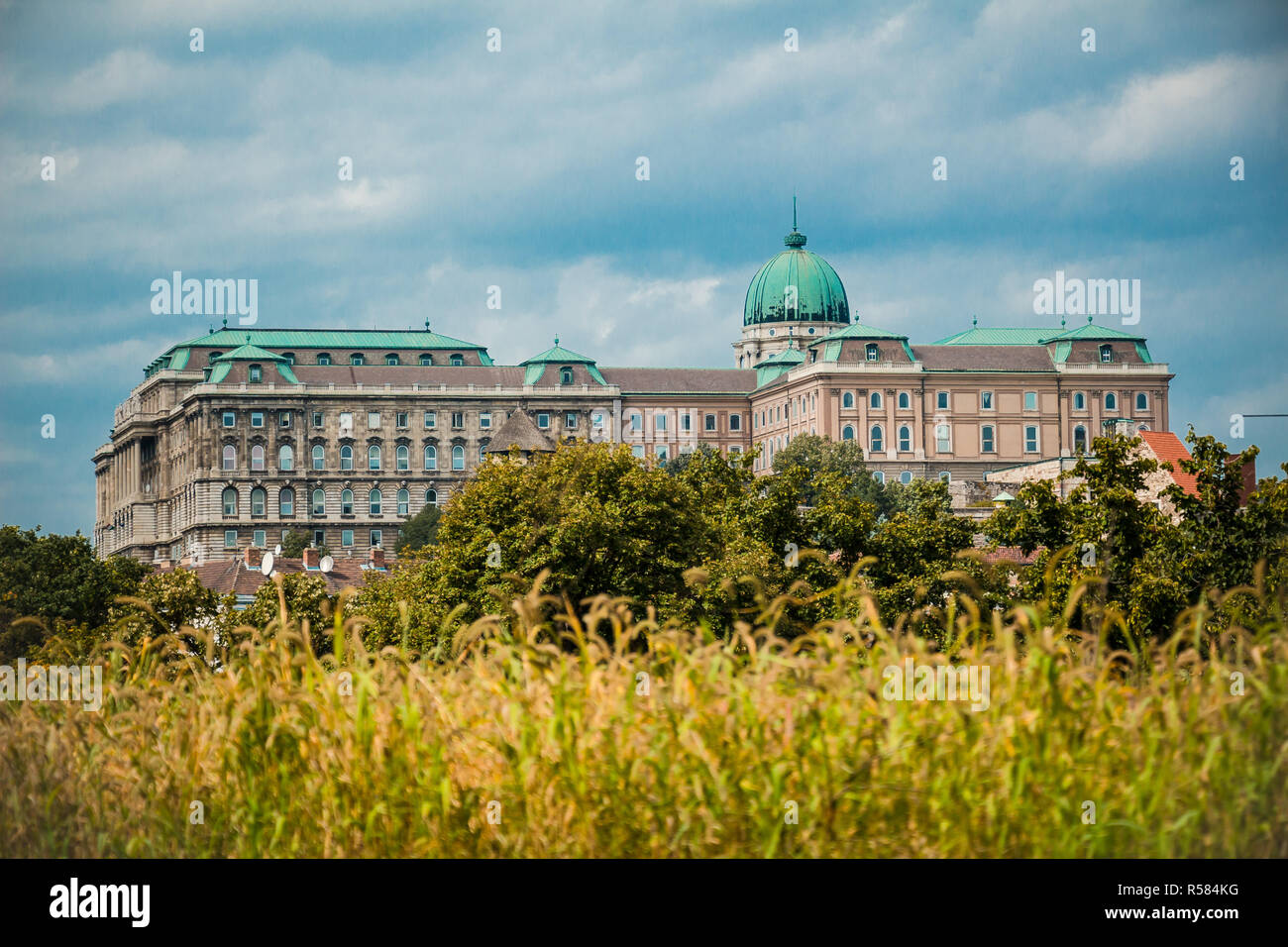 The Buda Castle of Budapest, Hungary Stock Photo - Alamy