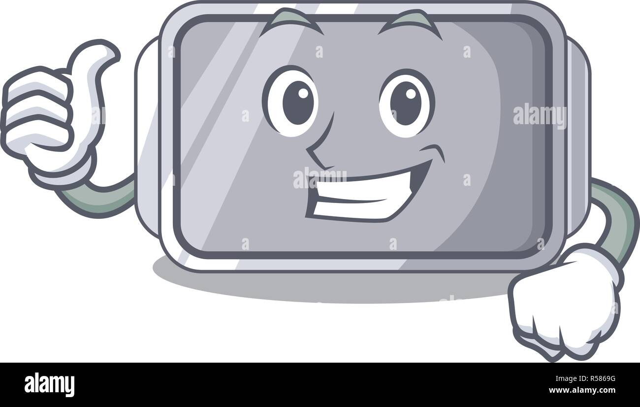 Thumbs up baking pan shape on the cartoon Stock Vector Image & Art Alamy