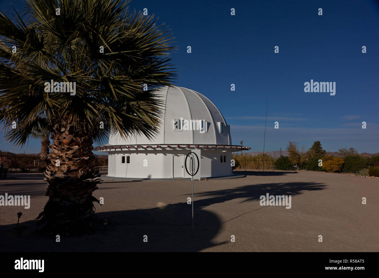 Integratron in Landers, California Stock Photo