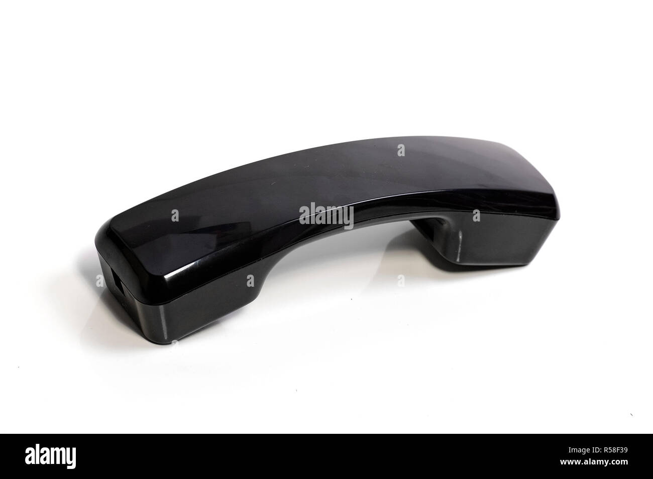 Black Telephone Tube Stock Photo Alamy