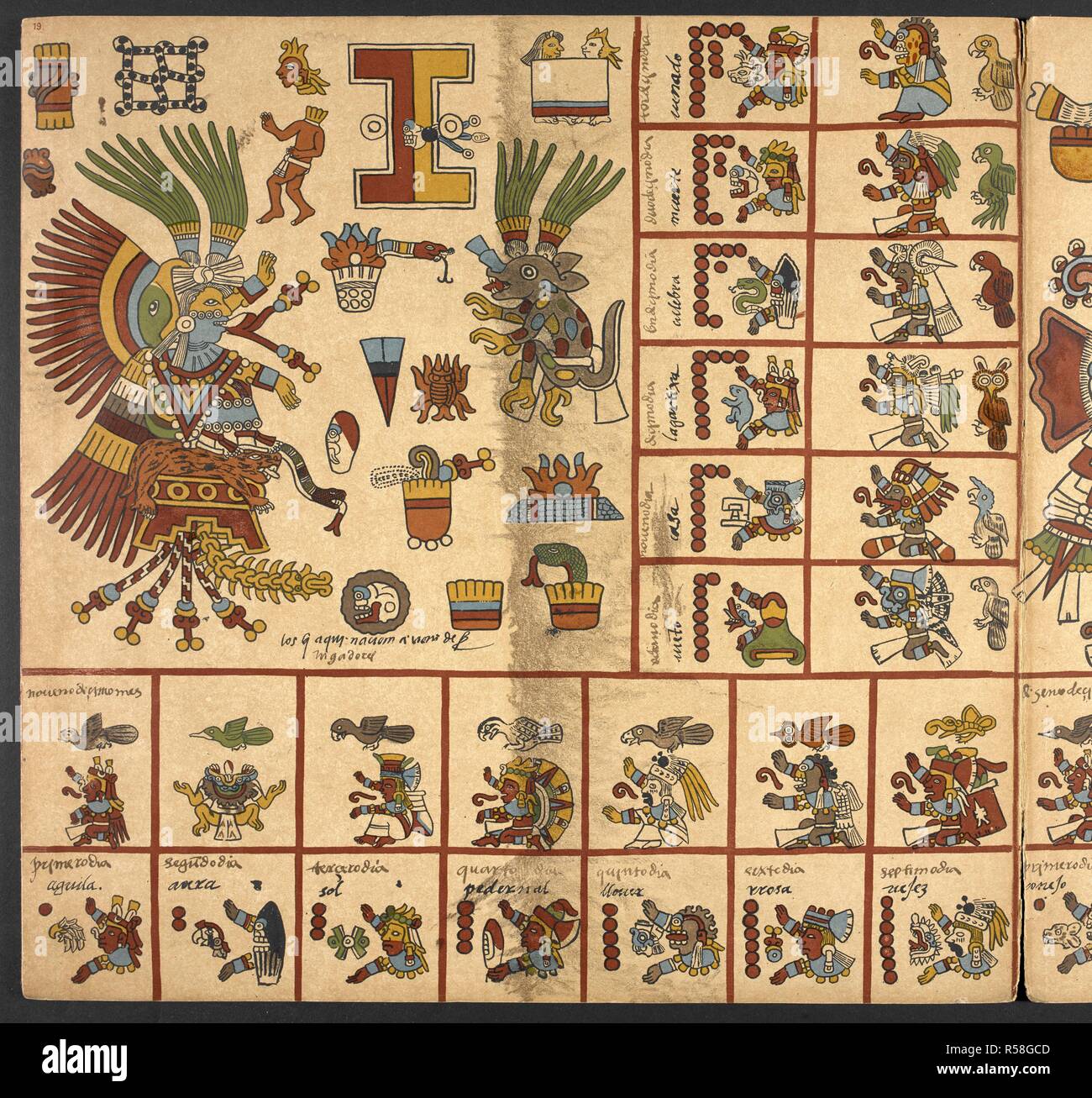 Aztec Codex Hi Res Stock Photography And Images Page 2 Alamy