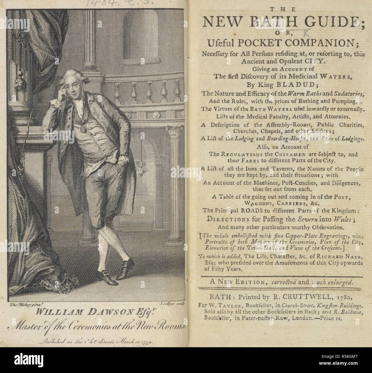 Portrait Of William Dawson Master Of The Ceremonies Of The
