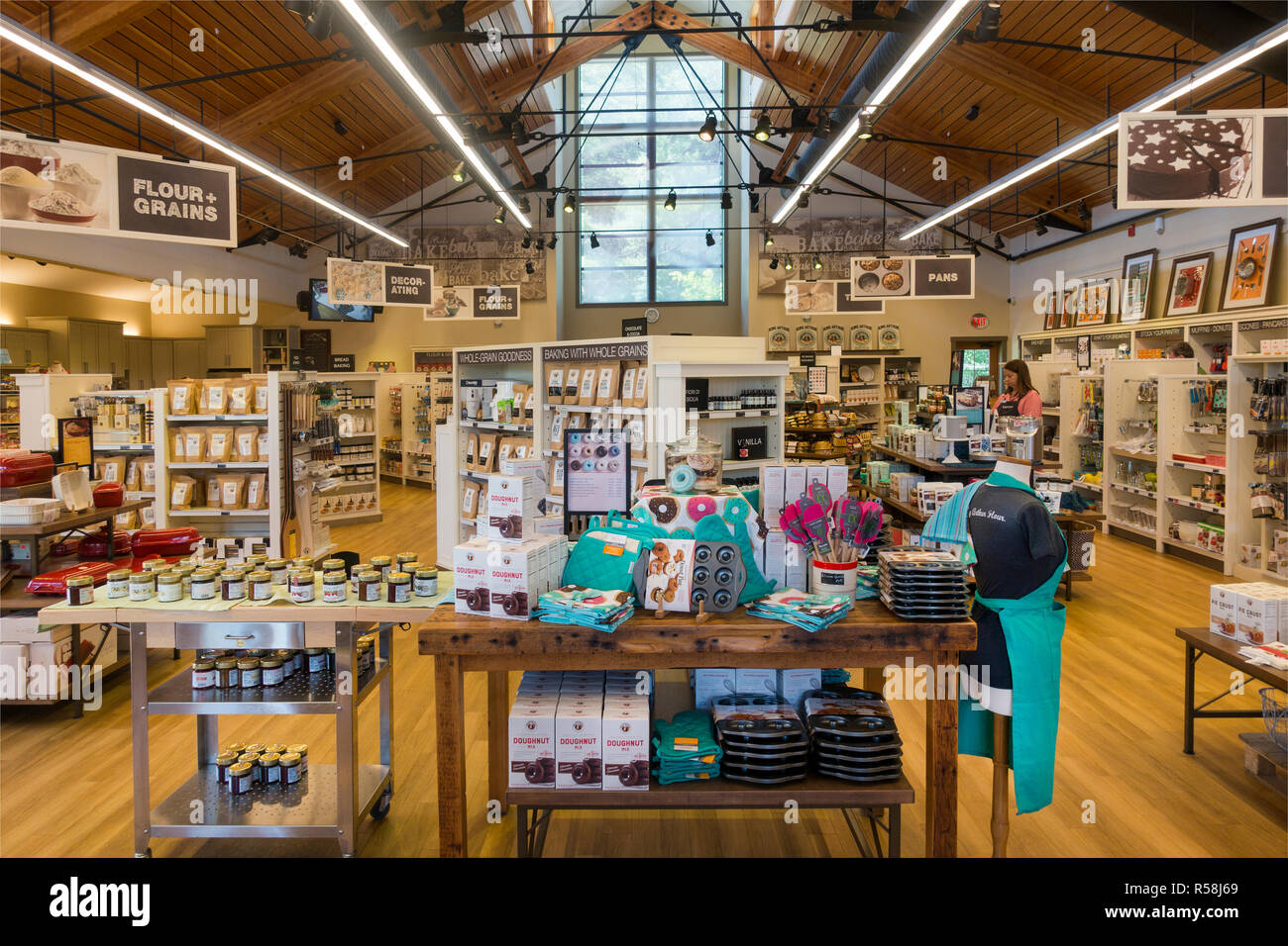 King Arthur Flour campus Norwich Vermont Stock Photo Alamy