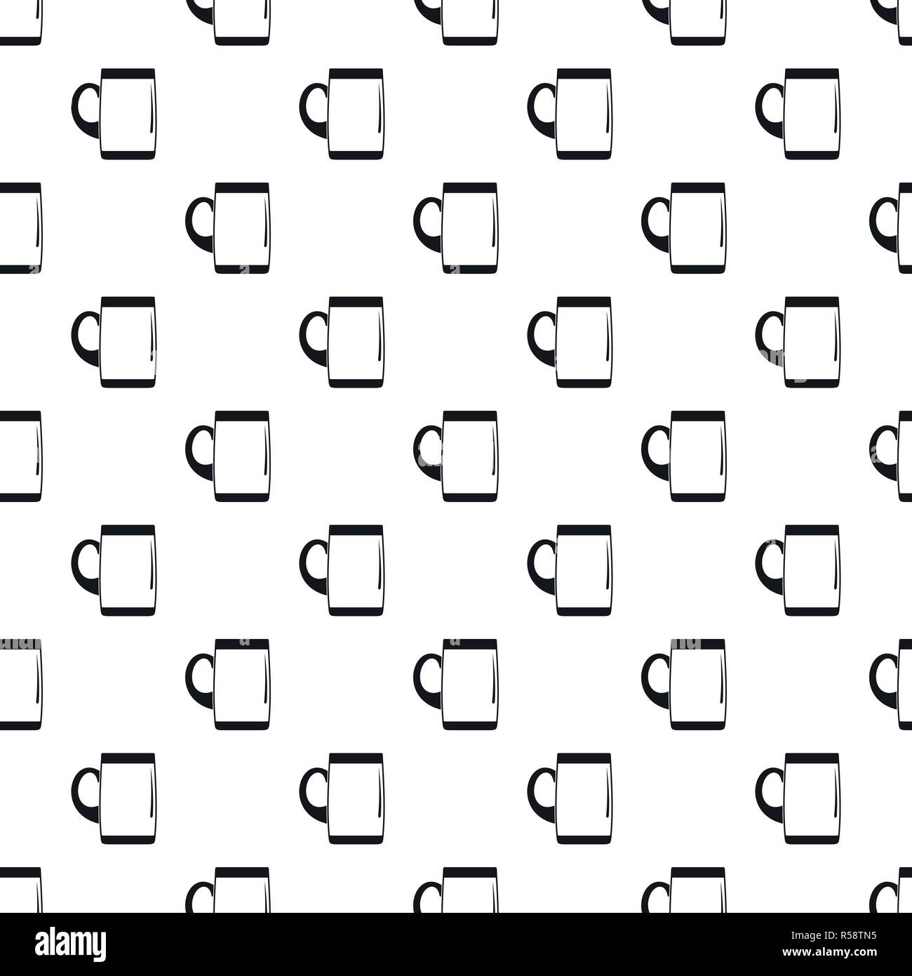 Pint of beer pattern seamless vector repeat geometric for any web ...