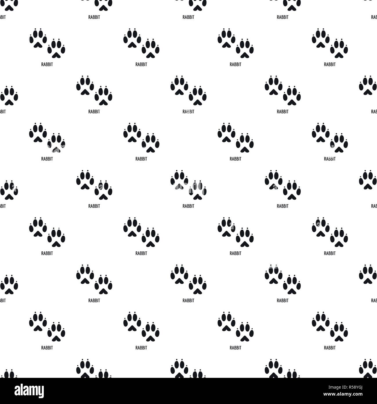 Rabbit step pattern seamless vector repeat geometric for any web design Stock Vector