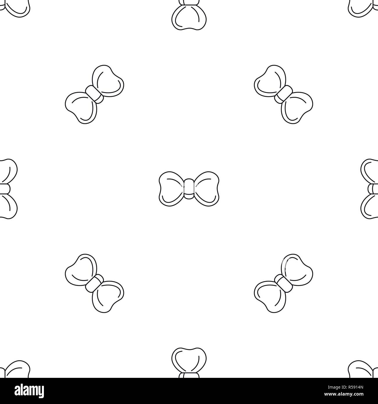 New bow tie pattern seamless vector repeat geometric for any web design ...