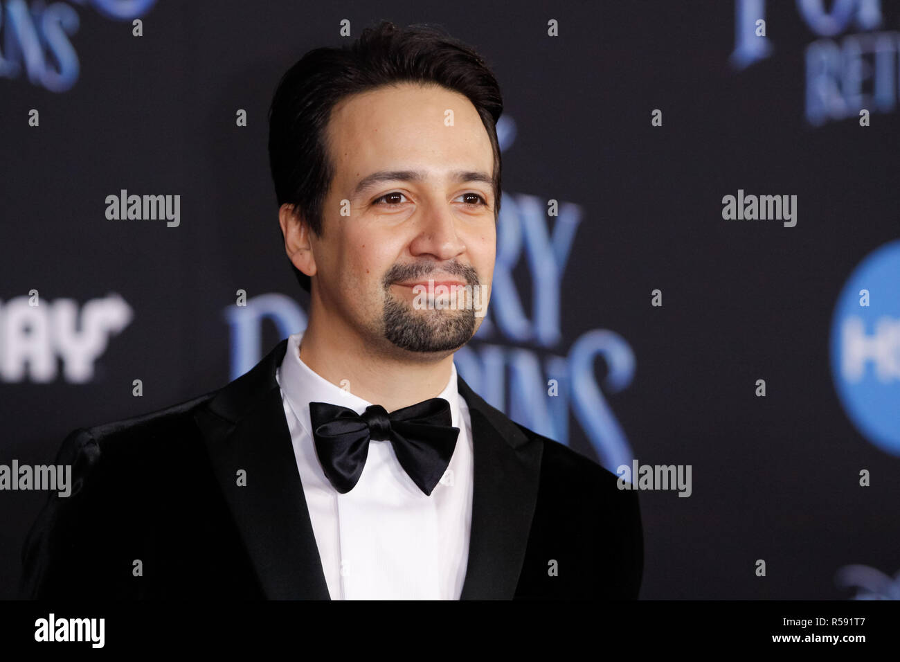 Hollywood, California, USA. 29th November, 2018. Lin-Manuel Miranda at the World Premiere of Disney's 'Mary Poppins Returns' held at the Dolby Theatre in Hollywood, CA, November 29, 2018. Photo by Joseph Martinez / PictureLux Credit: PictureLux / The Hollywood Archive/Alamy Live News Stock Photo