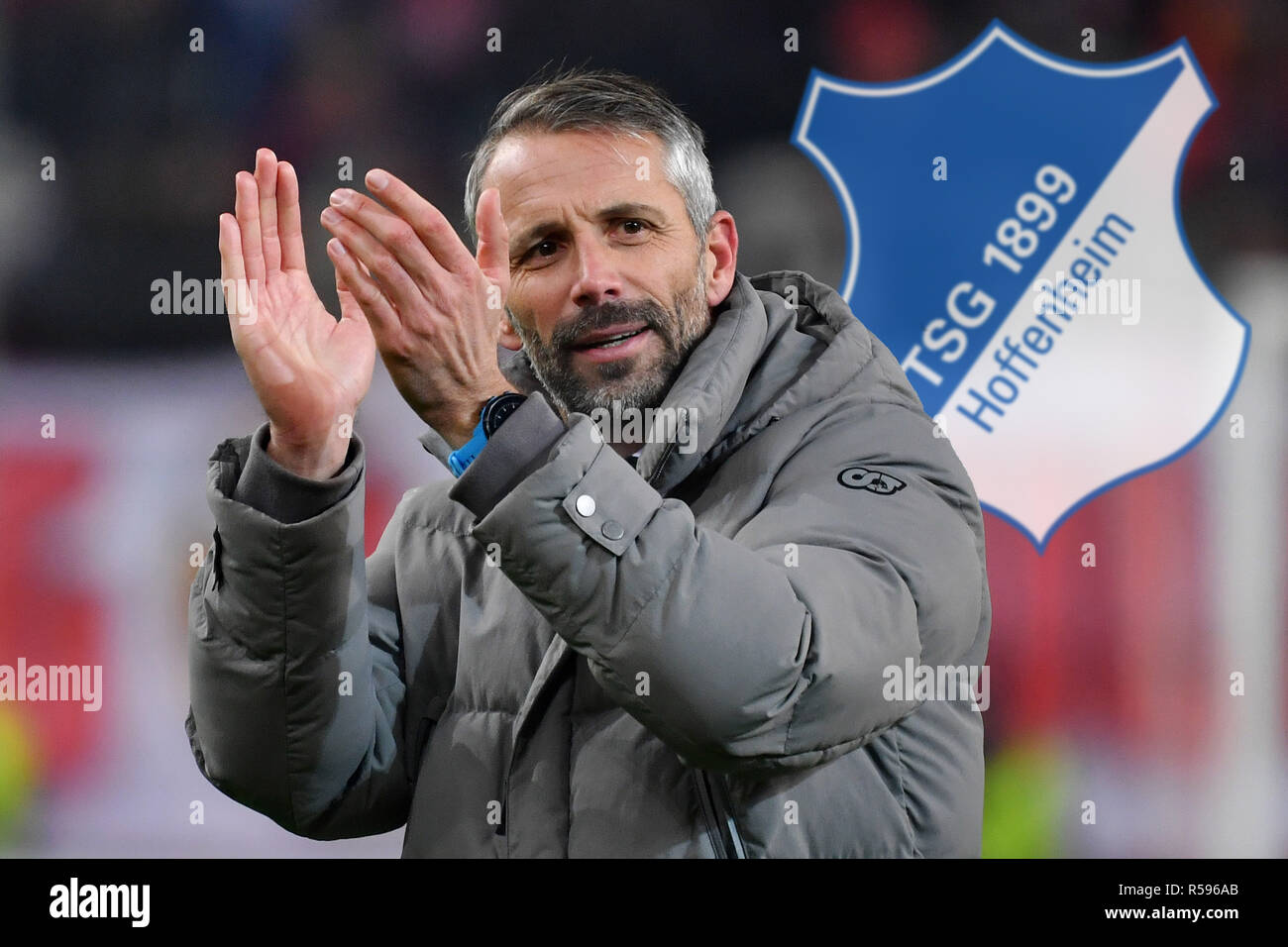 PHOTO INSTALLATION: Marco ROSE could soon take on the role of head coach at TSG Hoffenheim, archival photo: Marco ROSE, coach (Salzburg), single shot, one-cut motif, portrait, portrait, portrait. Soccer European League, Group stage, Group B, 5th matchday, Salzburg (SL) -RB Leipzig (L) 1-0, on 29/11/2018 Stadion Salzburg. | usage worldwide Stock Photo