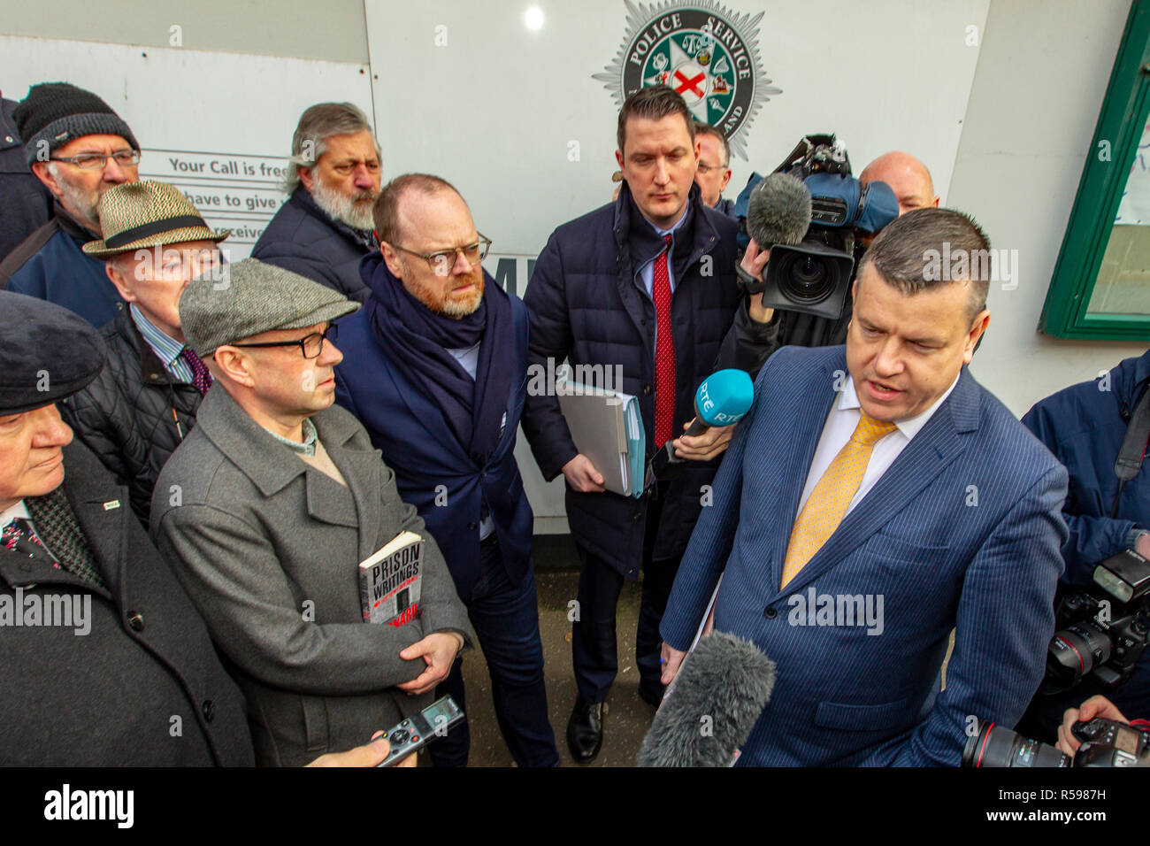 Musgrave Street Police Station, Belfast, UK. 30th Nov 2018. Barry