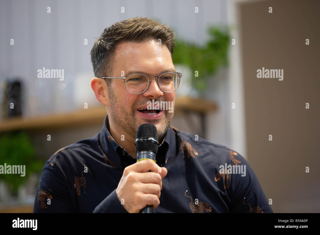 Birmingham, UK. 30th Nov, 2018. 2018 Masterchef champion Kenny Tutt chatting about what he has been up to after winning the show and his future plans Credit: steven roe/Alamy Live News Stock Photo