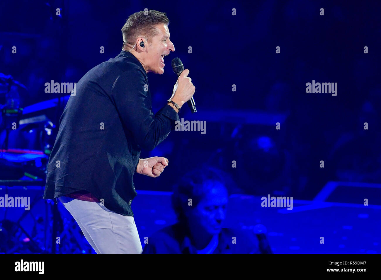 30 November 2018, Baden-Wuerttemberg, Mannheim: The singer Hartmut ...