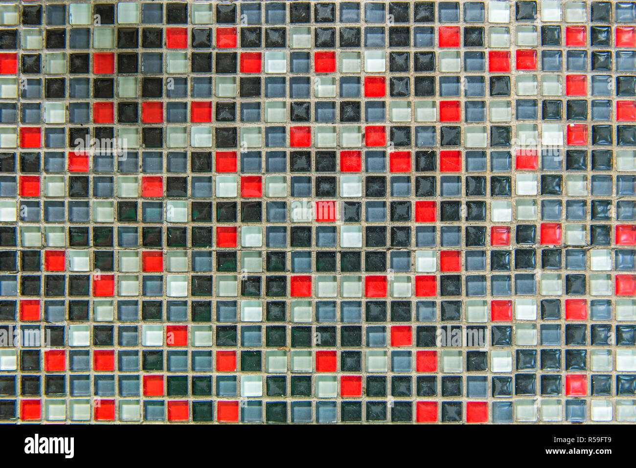 Mosaic tiles wall texture of Colorful for background Stock Photo - Alamy