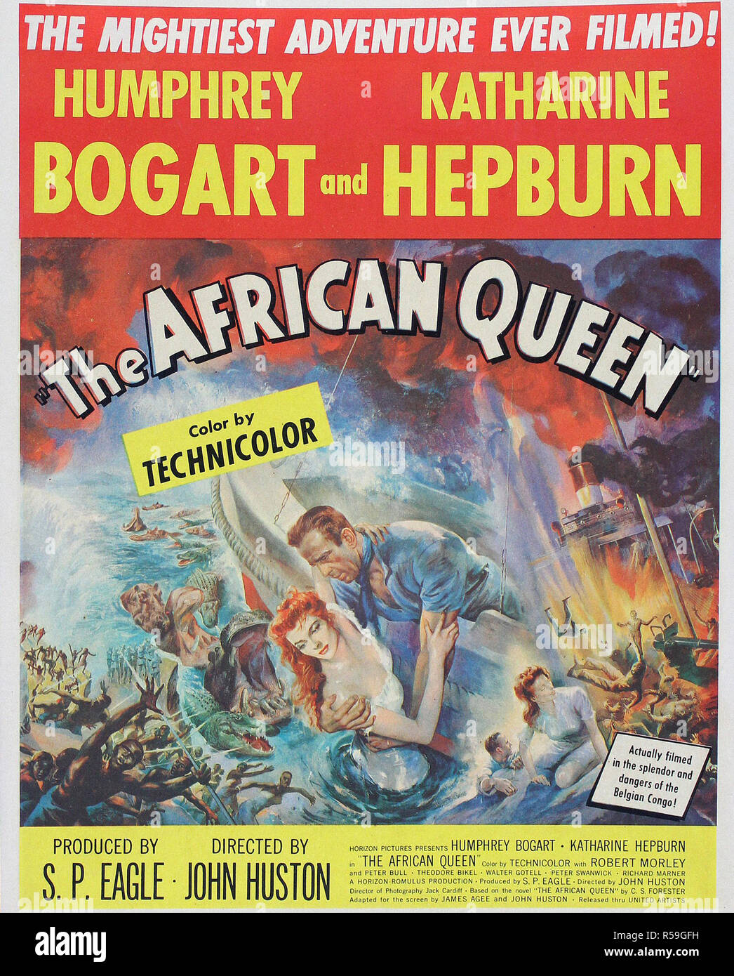 The African Queen Movie High Resolution Stock Photography And Images Alamy