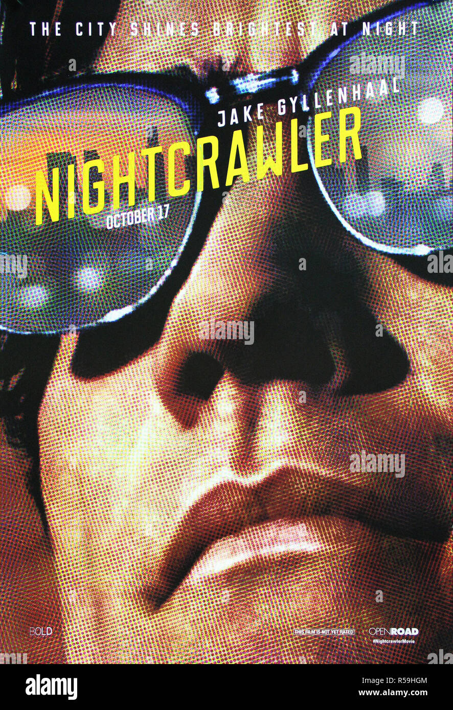 Nightcrawler movie poster hi-res stock photography and images - Alamy