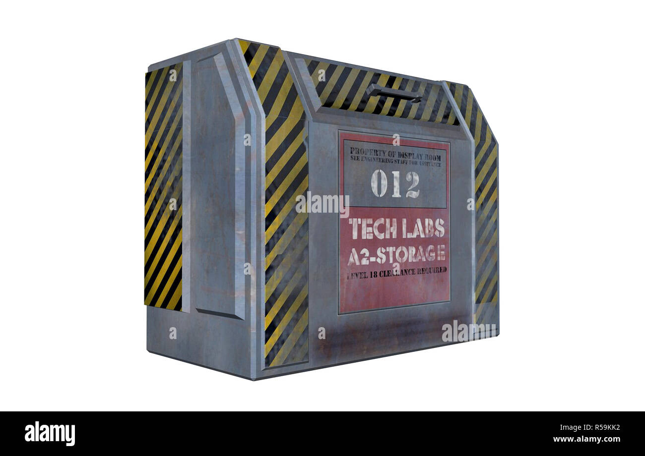 steel transport crate Stock Photo - Alamy