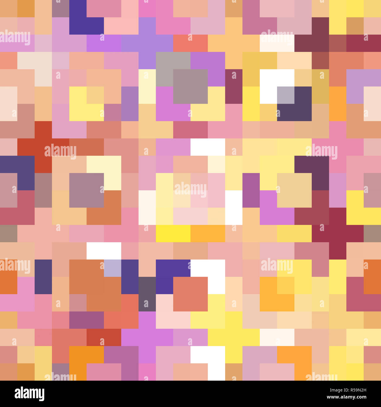 Seamless colorful squares pattern hi-res stock photography and images ...