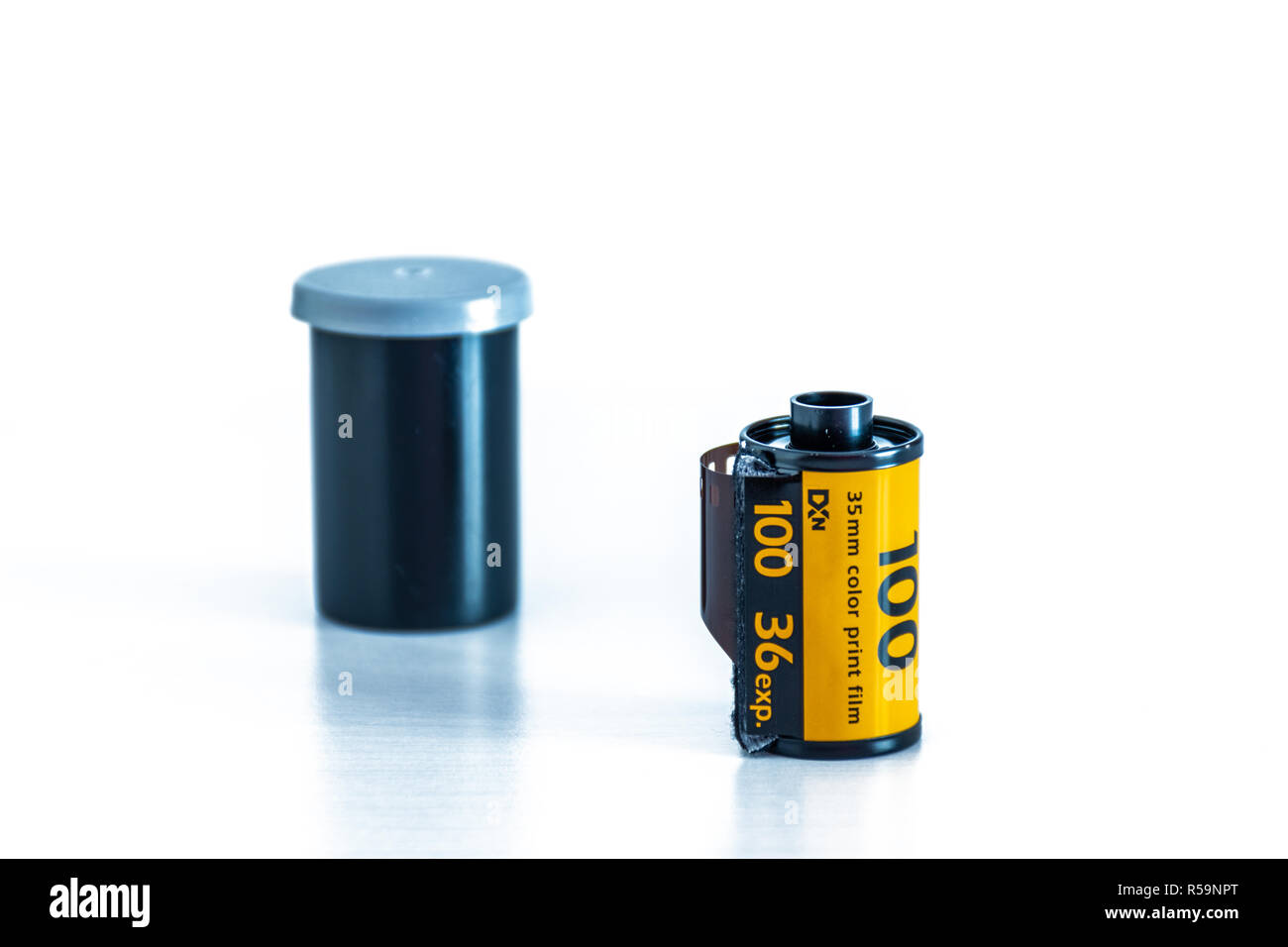 35mm Color film for photographic cameras Stock Photo Alamy