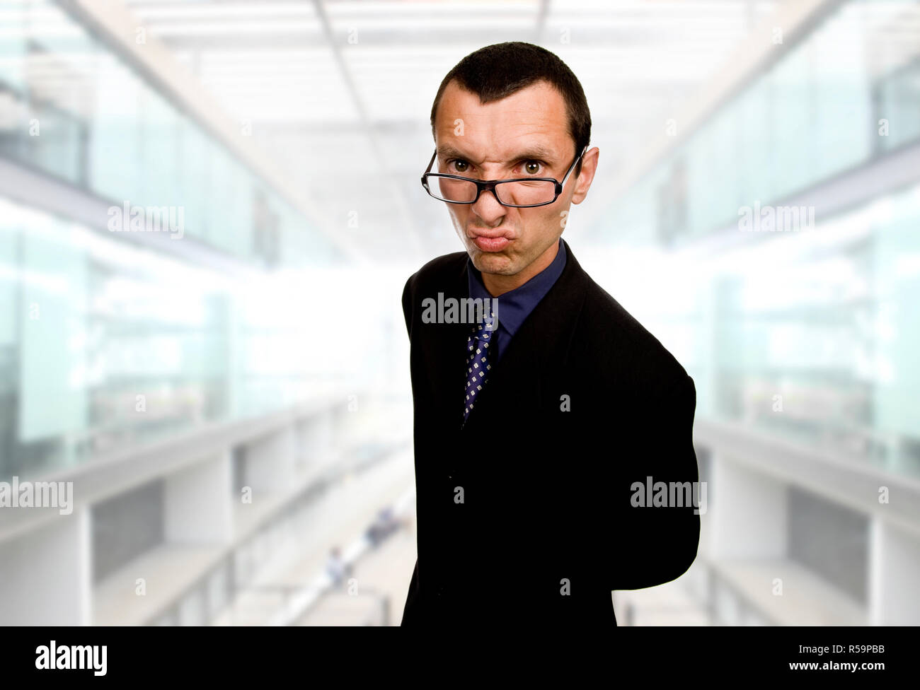 Distorted face glasses hires stock photography and images Alamy