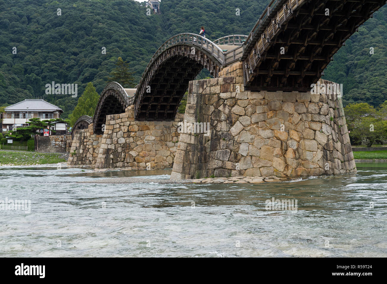 Japanese Kintai Bridge Stock Photo - Alamy