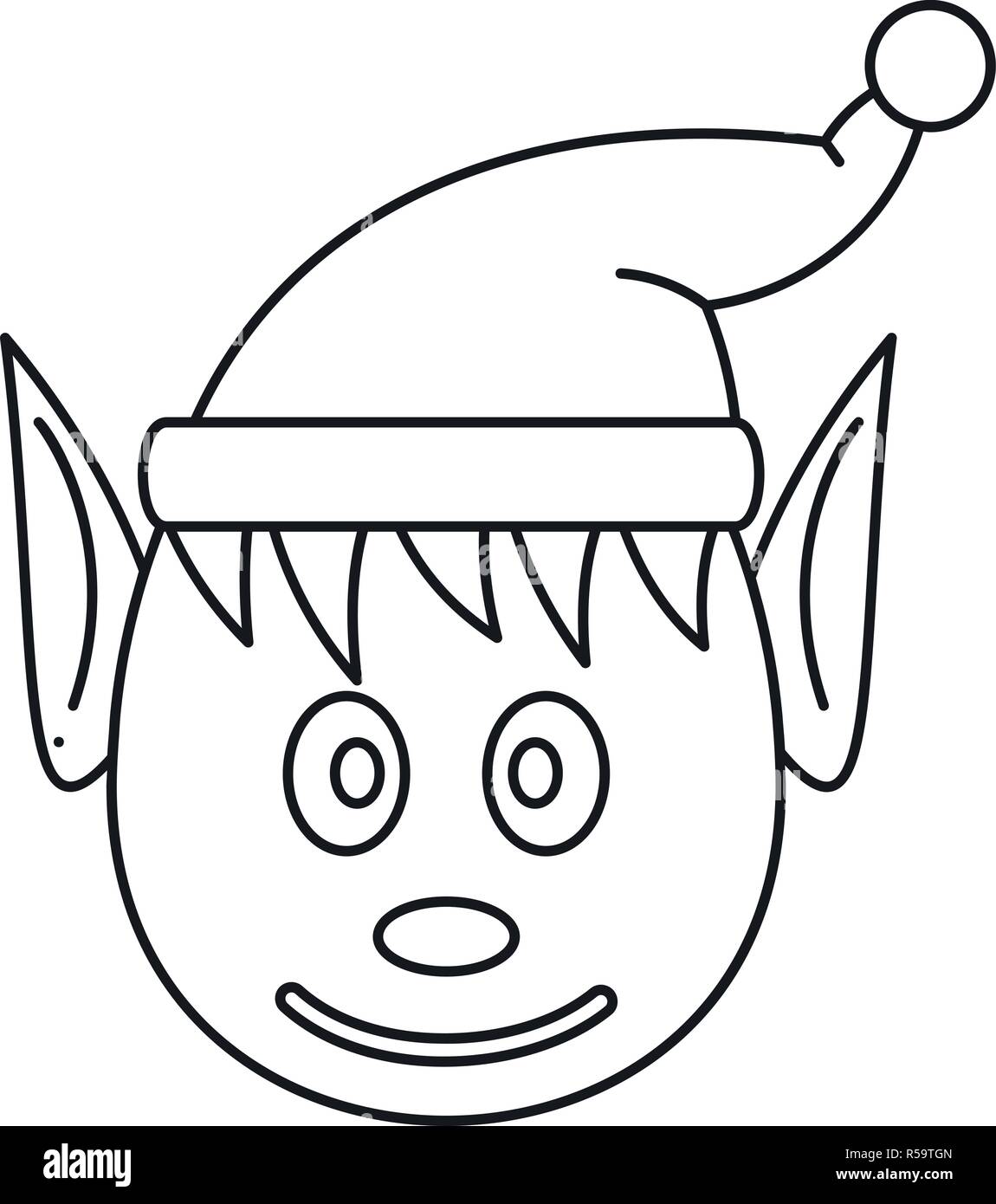 Head Elfin Icon Outline Head Elfin Vector Icon For Web Design Isolated On White Background Stock Vector Image Art Alamy Head Elfin Icon Outline Head Elfin Vector Icon For Web Design Isolated On White Background Stock Vector Image Art Alamy