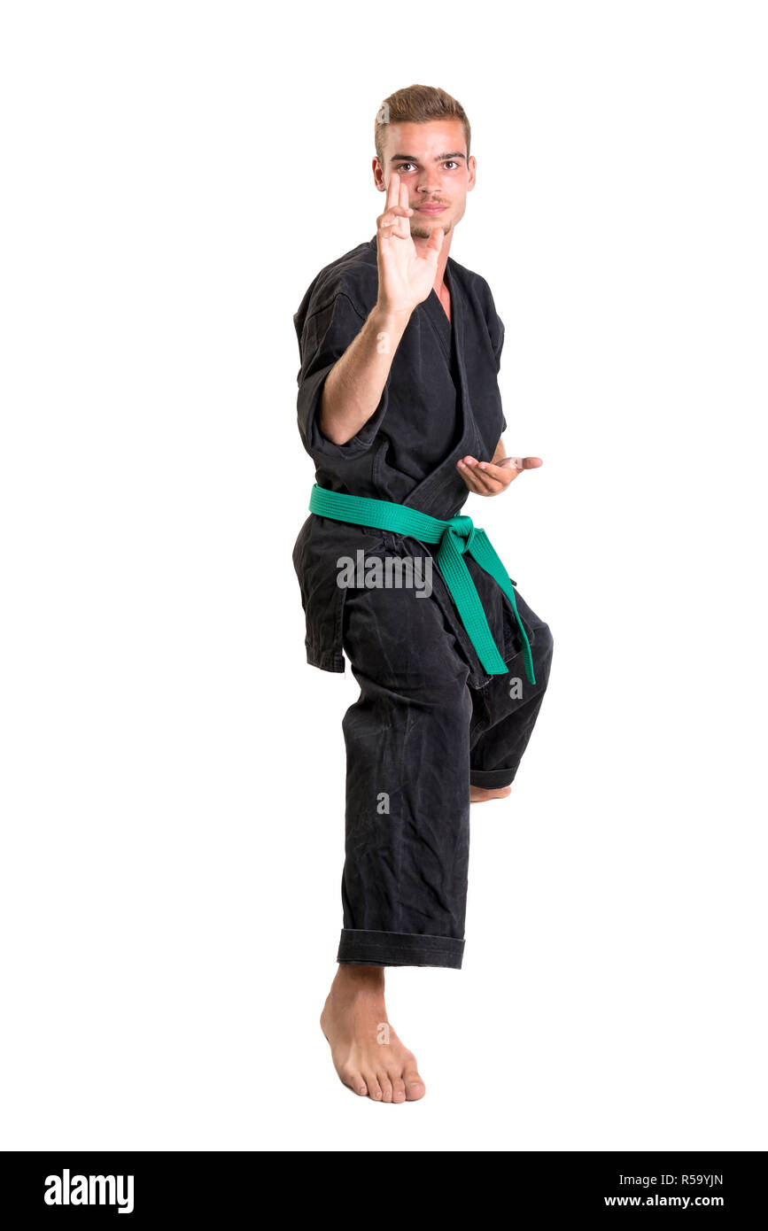 Martial arts student Stock Photo Alamy