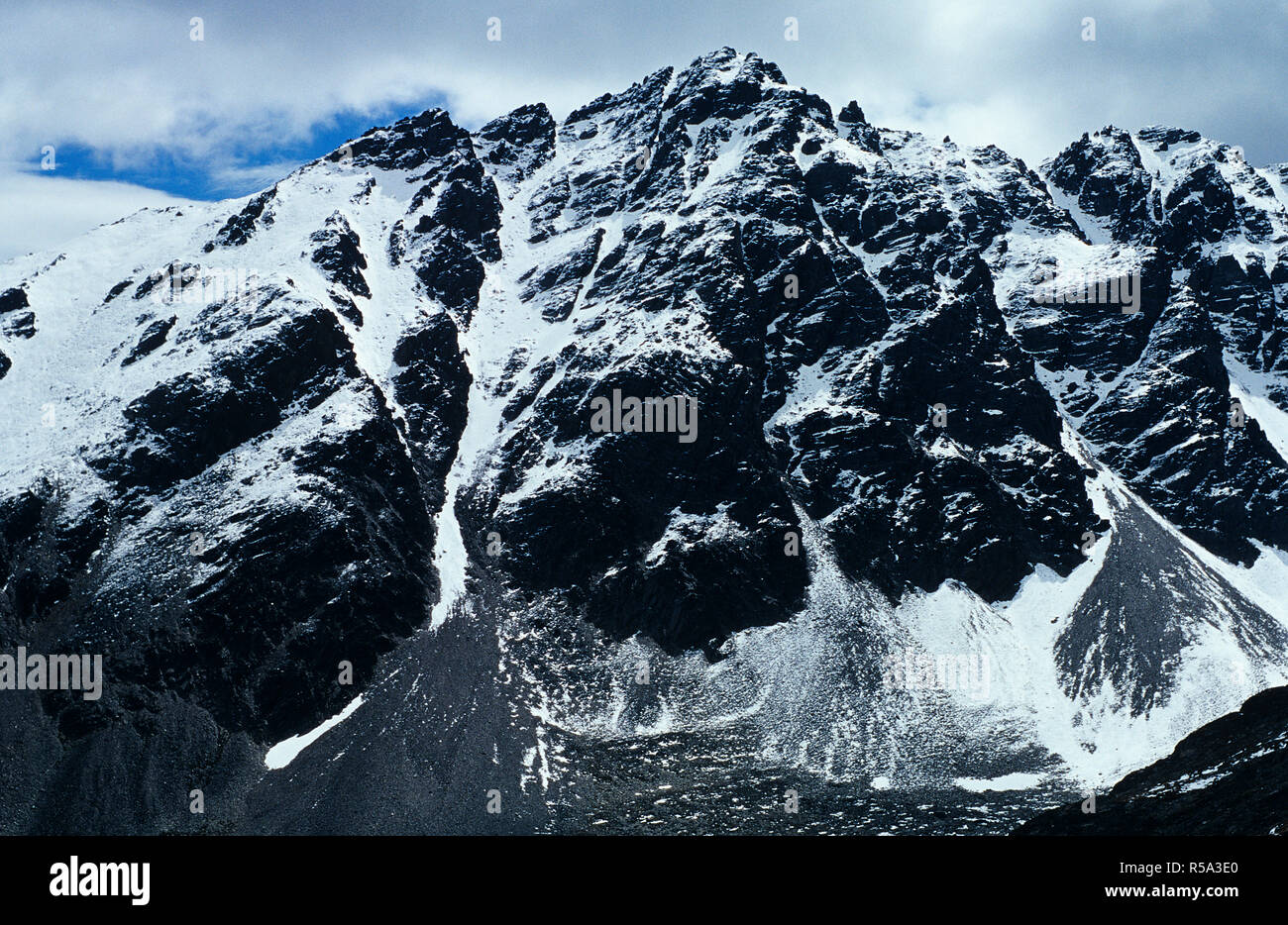 'Glacier Martial' near Ushuaia, Argentina Stock Photo