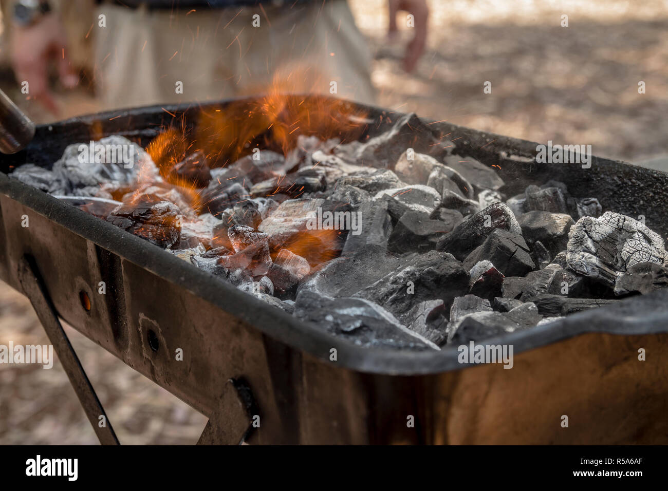 Barbeque coals outlet