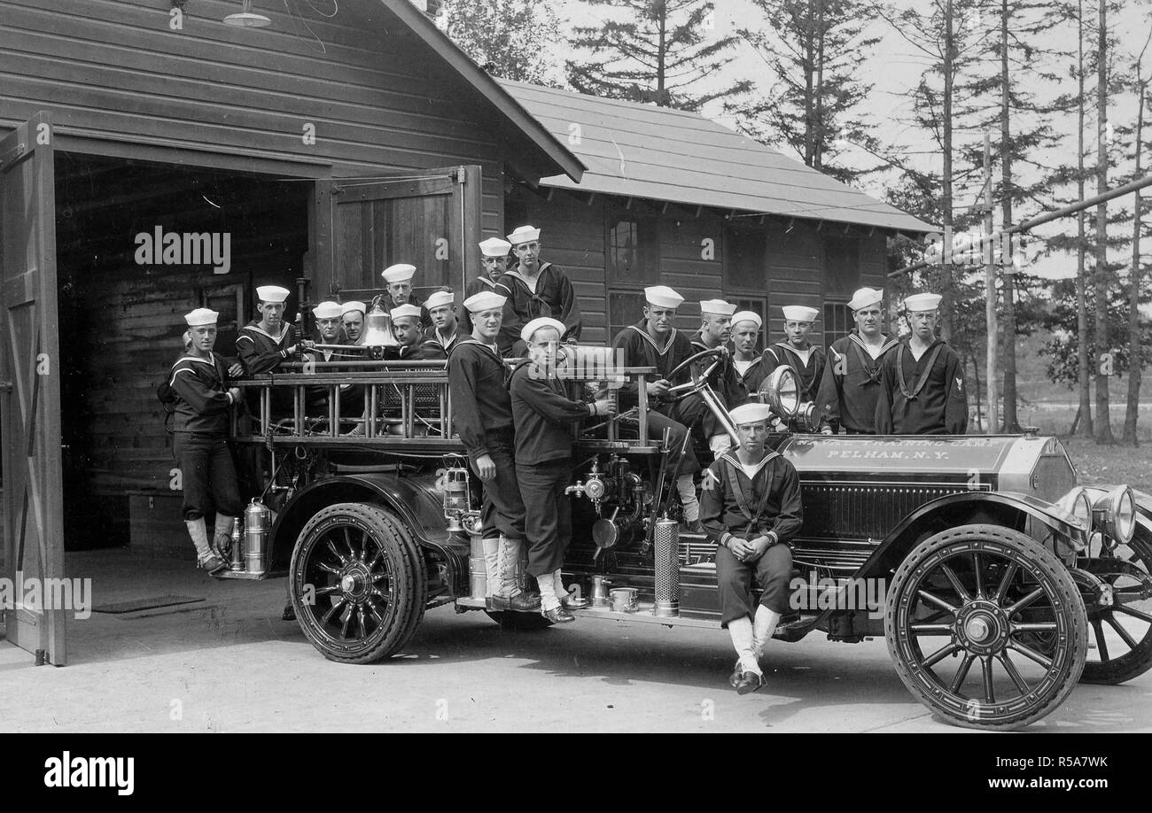 Pelham Bay, New York. Fire prevention and fighting equipment. Fire