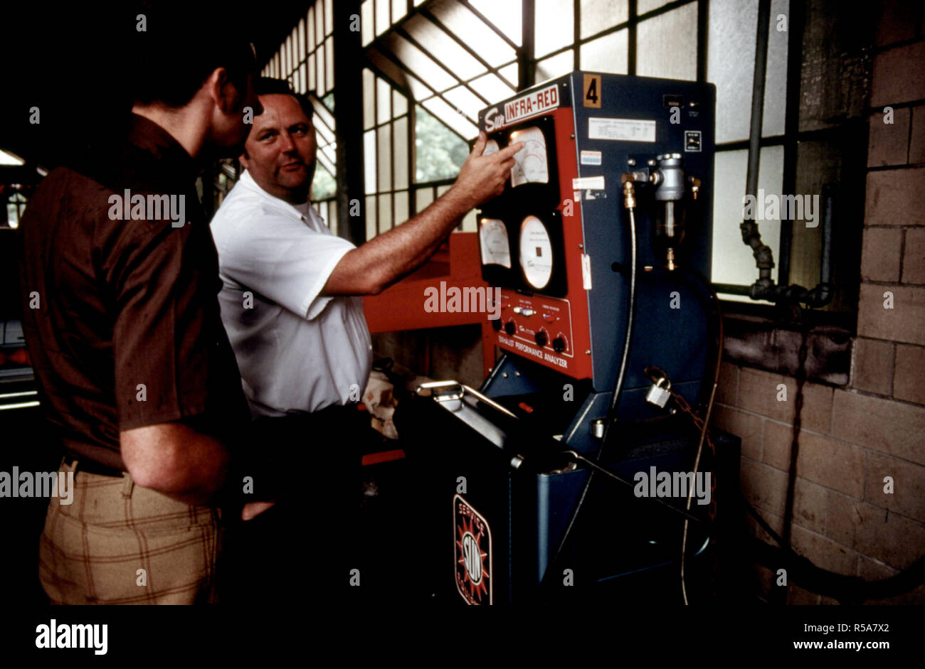 September 1975 - Relieved Motorist Sees an Employee of an Auto Emission