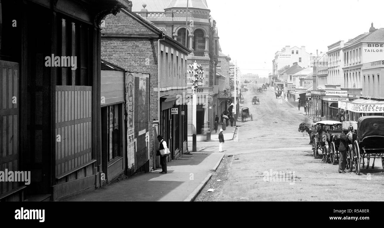 Murray Street, Hobart (c1880) Mandatory Photo Credit TAHO Stock