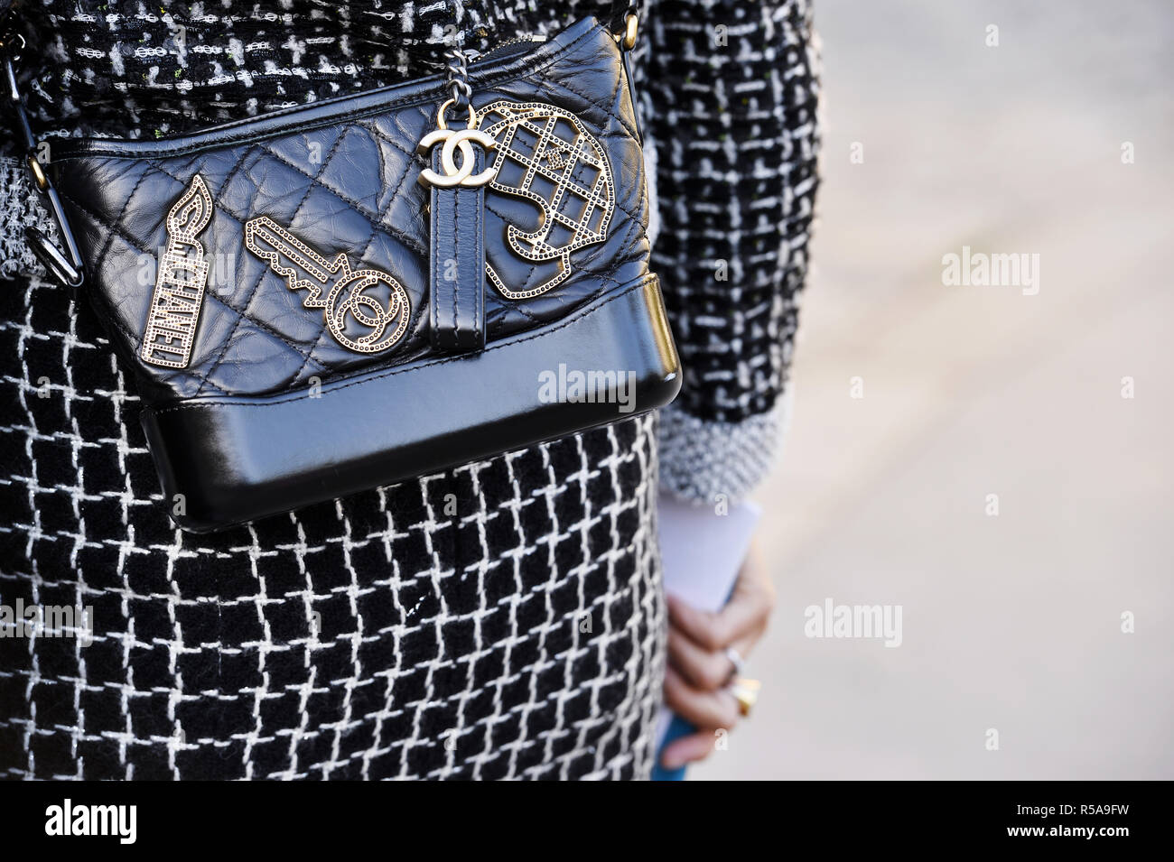 Chanel Bag - Paris Fashion Week RTW SS 2019 - Paris France Stock Photo - Alamy