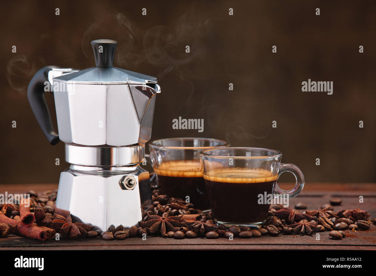 Coffee beans and grinder Stock Photo Alamy