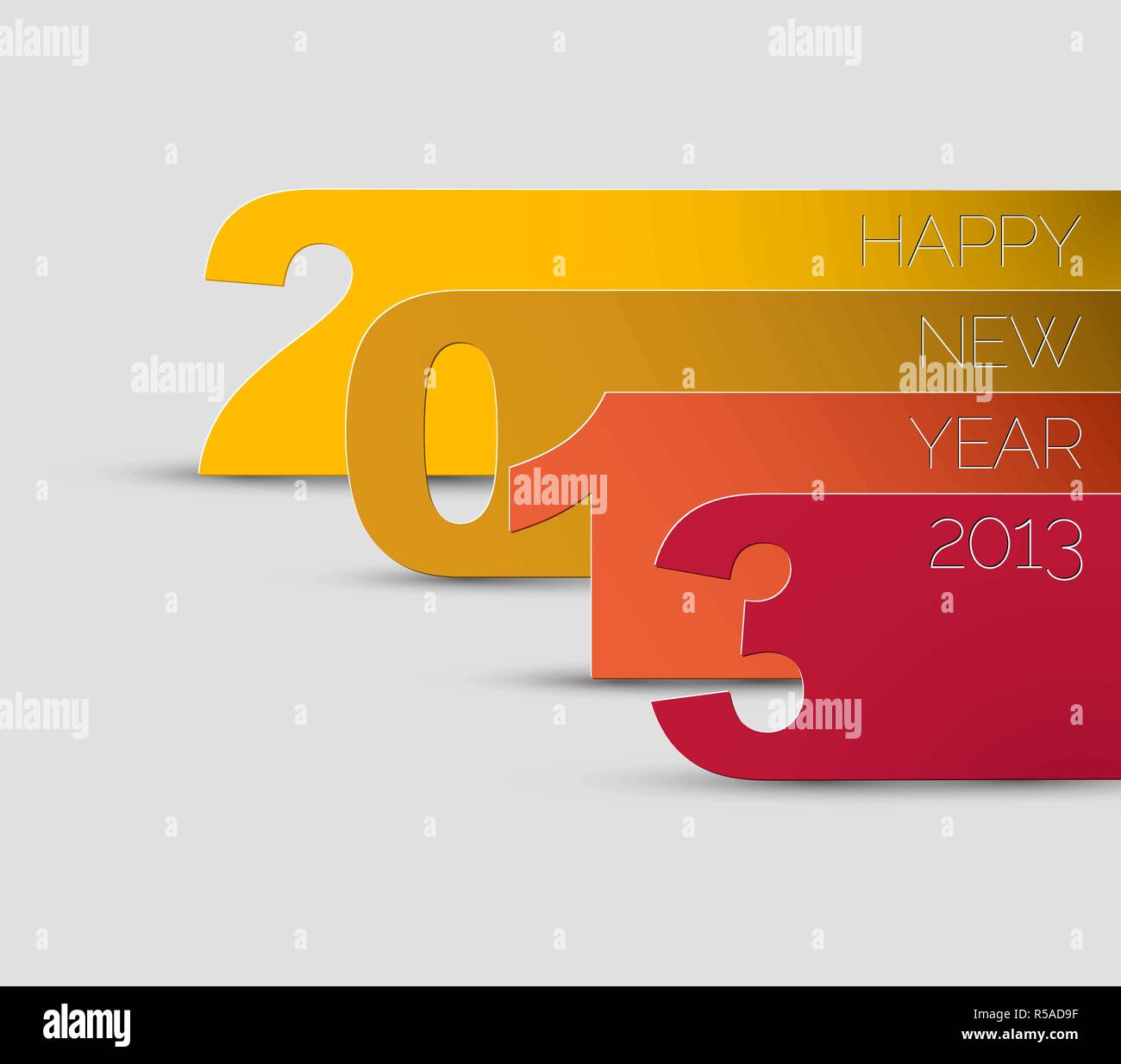 2013-new-year-3d-stock-vector-images-alamy