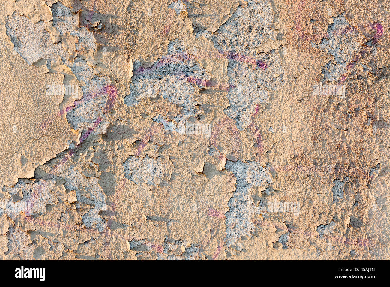Paint peeling of from wall Stock Photo Alamy