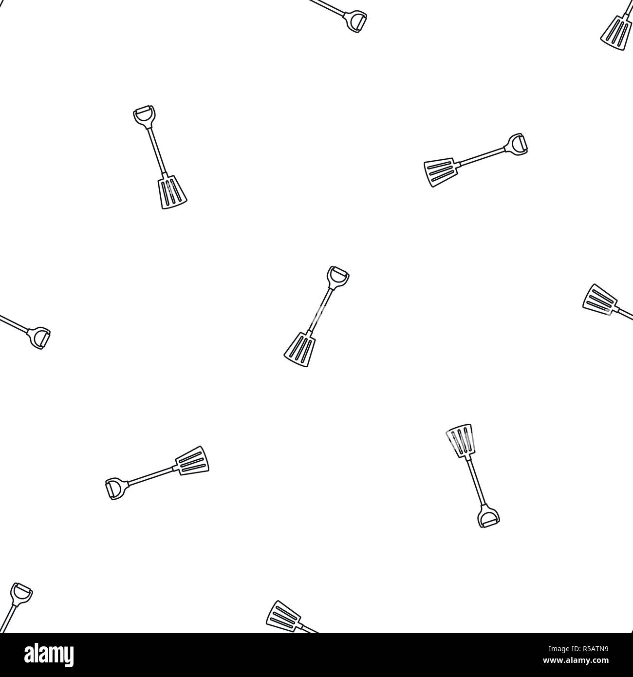 Winter spade pattern seamless vector repeat geometric for any web design Stock Vector