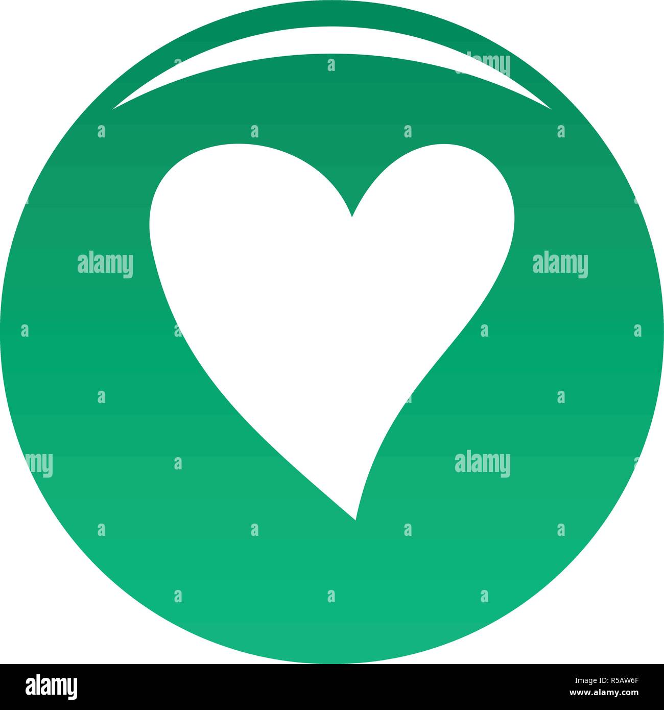 Cruel heart icon. Simple illustration of cruel heart vector icon for ...
