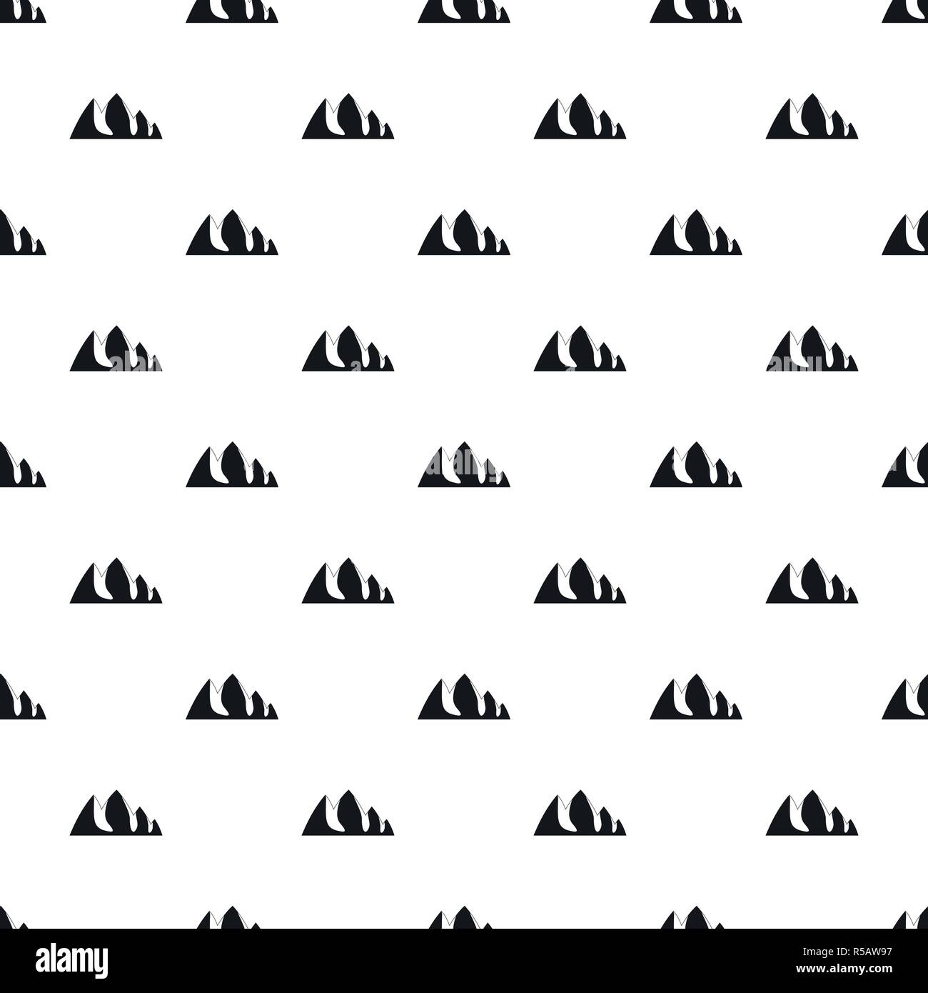 Rock climbing pattern seamless vector repeat geometric for any web design Stock Vector
