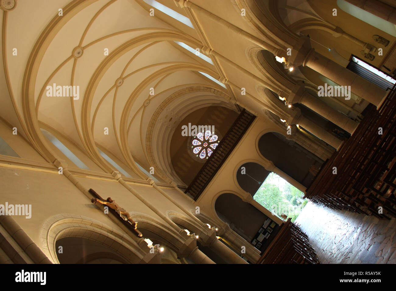 The Notre-Dame de Piétat church (France Stock Photo - Alamy