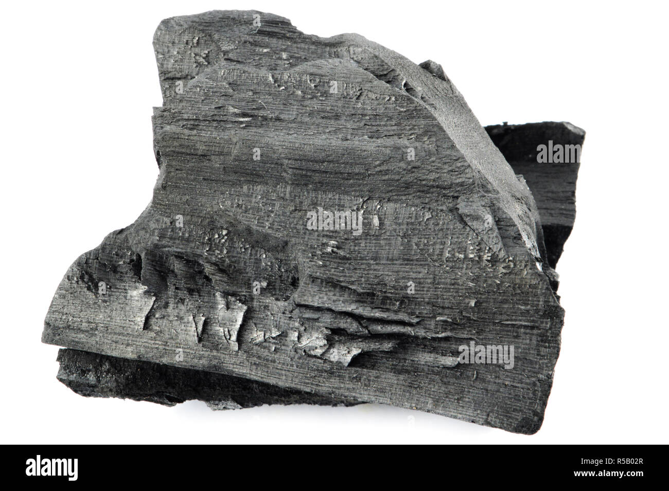 charcoal wood / the black of natural wood charcoa from fire burn wood