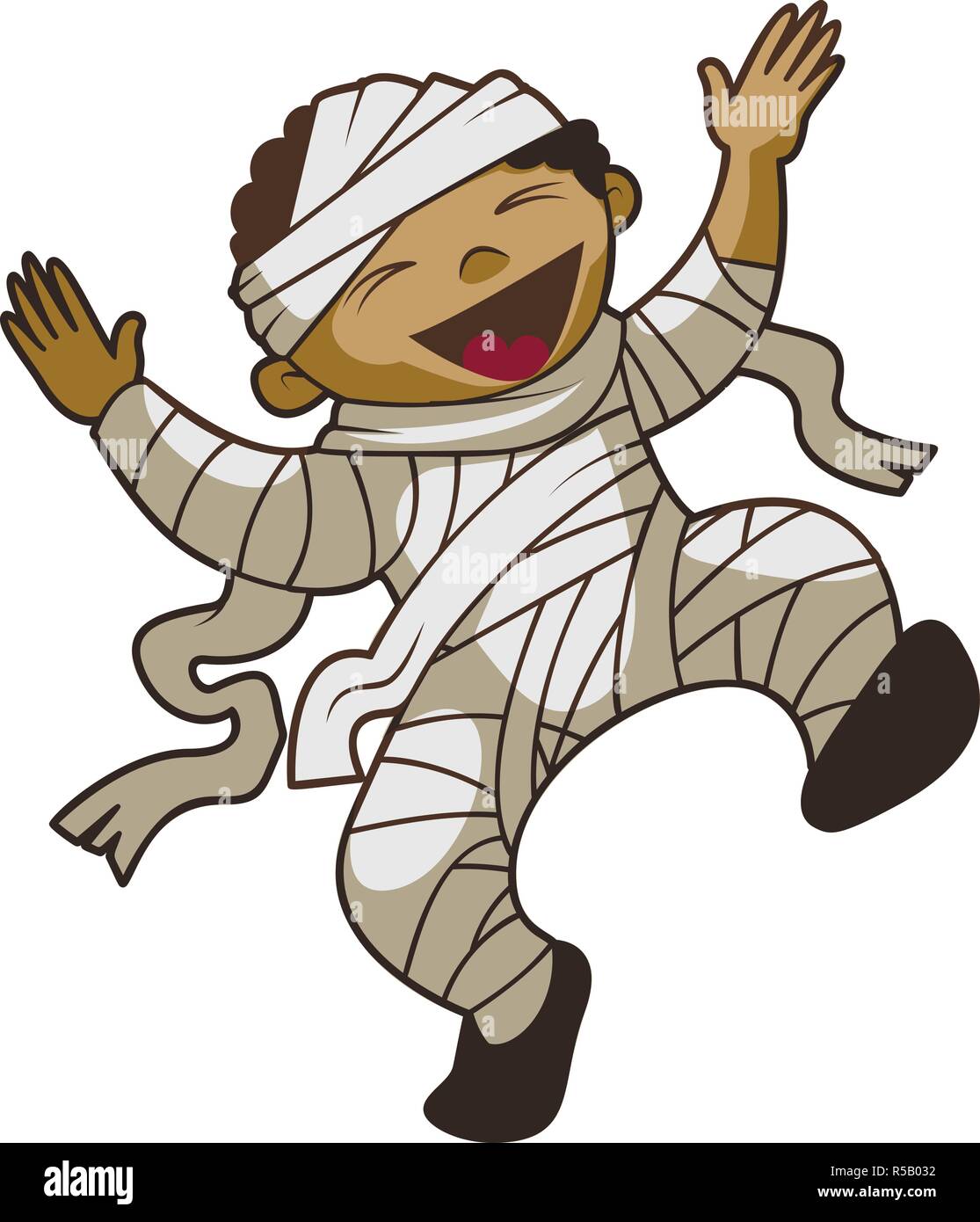 Happy kid mummy icon. Cartoon of happy kid mummy vector icon for web design  Stock Vector Image \u0026 Art - Alamy, image size:1115x1390